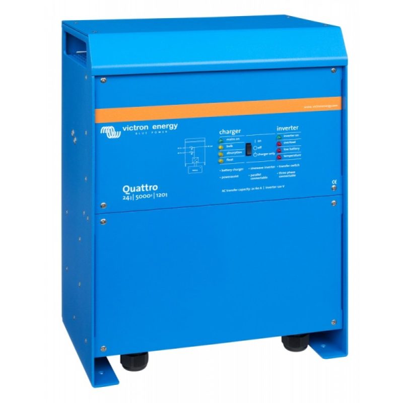 Инвертор/зарядное устройство Victron Quattro 24/5000/120-100/100