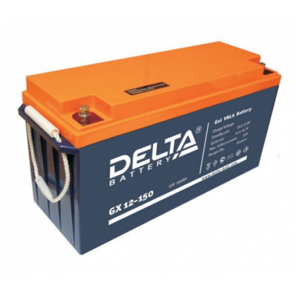 12В Аккумулятор Delta GX 12-150	 150А*ч