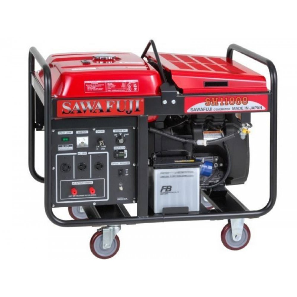 ELEMAX SHT11500-R Бензиновый генератор с двигателем Honda GX630	 10 кВА