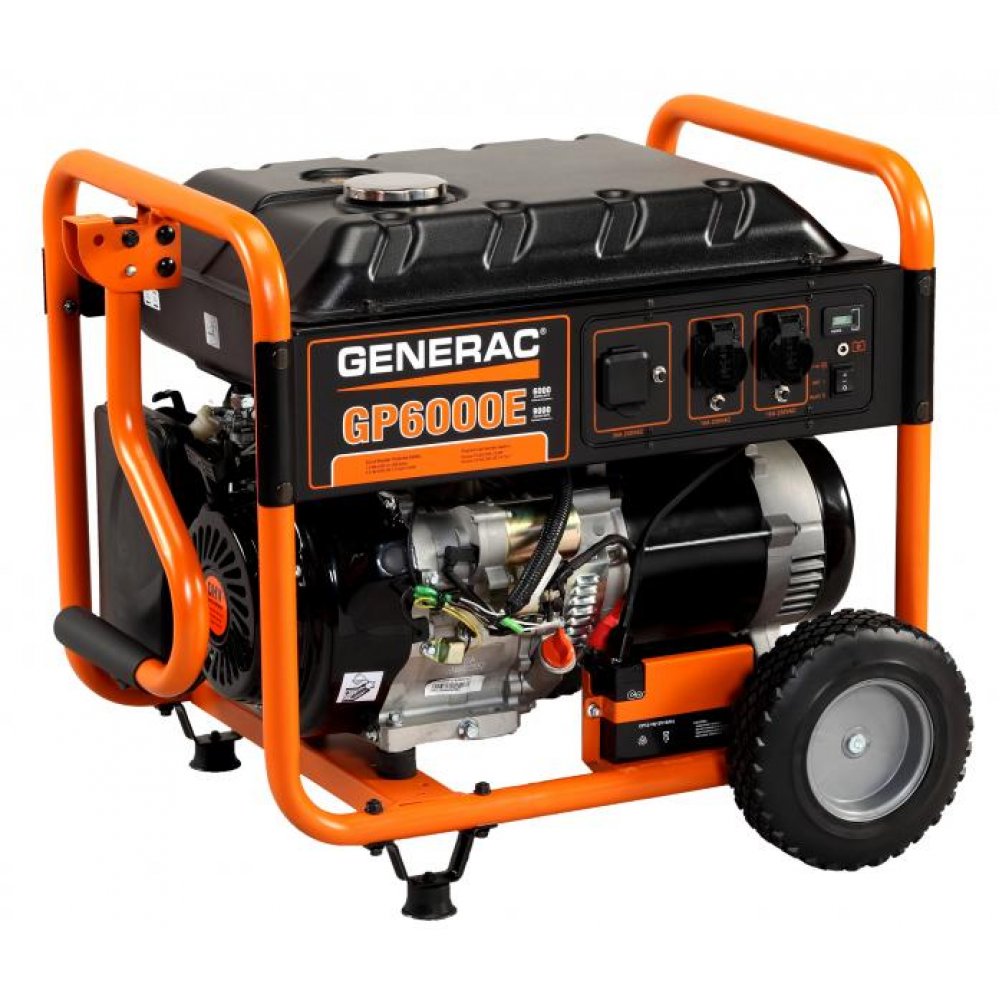 Бензиновый генератор Generac GP6000E 6 кВт