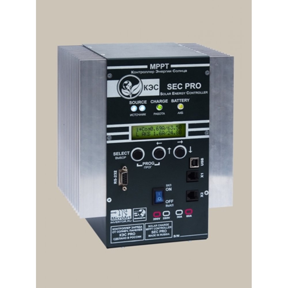 KES  PRO MPPT 200 60А Контроллер заряда