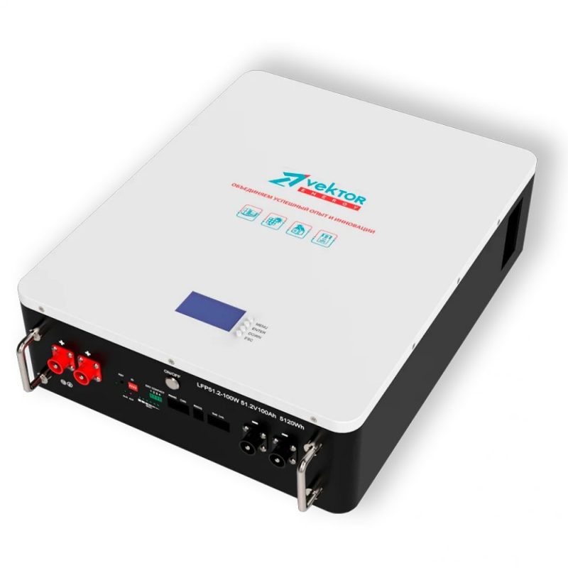 LFP 51	2-100W 51В 100 А*ч Power Wall литиевый аккумулятор